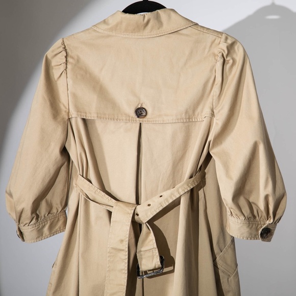 BCBGMAXAZRIA Trench Coat XXS - Like New Condition - Picture 7 of 12